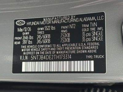 2026 Hyundai SANTA CRUZ SEL FWD