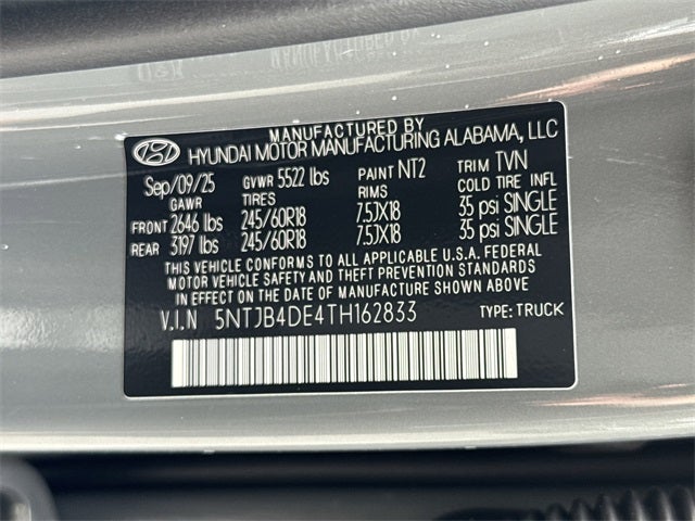 2026 Hyundai SANTA CRUZ SEL FWD