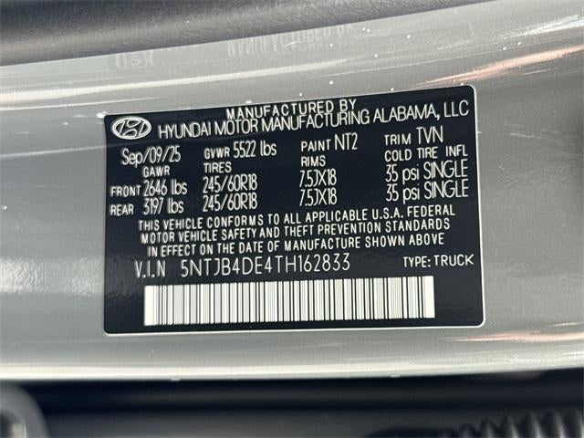 2026 Hyundai SANTA CRUZ SEL FWD