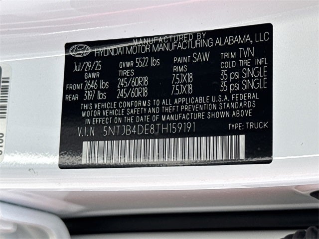 2026 Hyundai SANTA CRUZ SEL FWD