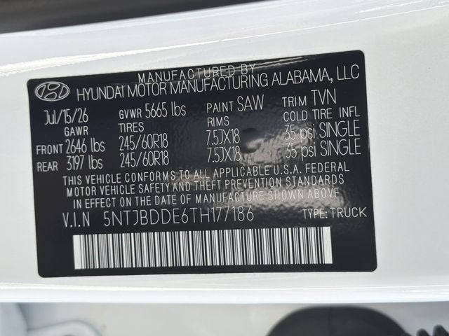 2026 Hyundai SANTA CRUZ SEL AWD