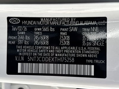 2026 Hyundai SANTA CRUZ SEL Activity AWD