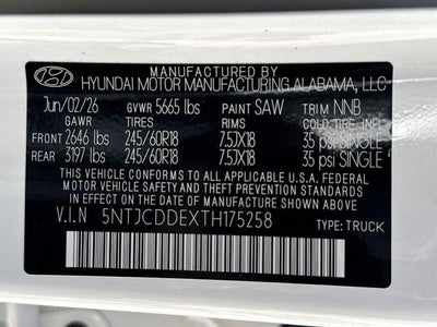 2026 Hyundai SANTA CRUZ SEL Activity AWD