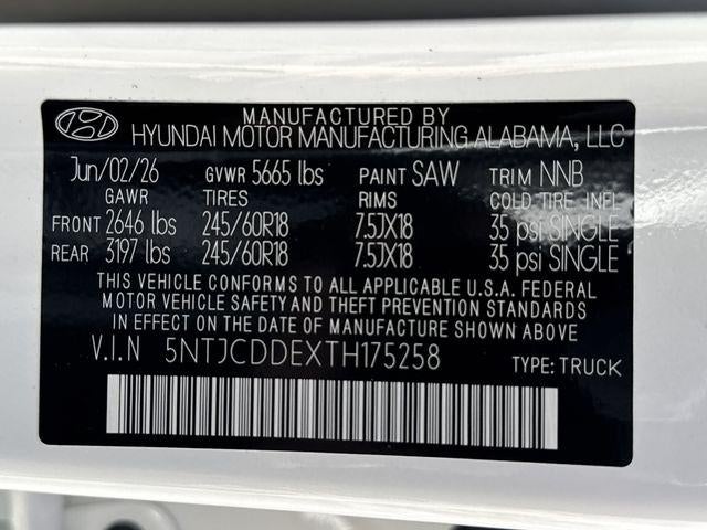 2026 Hyundai SANTA CRUZ SEL Activity AWD
