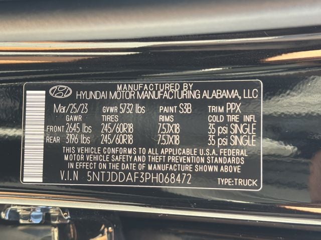 2023 Hyundai SANTA CRUZ SEL Premium