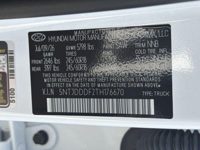 2026 Hyundai SANTA CRUZ XRT