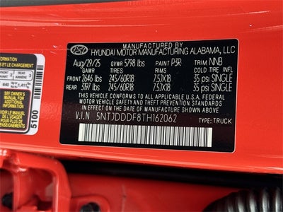 2026 Hyundai SANTA CRUZ XRT