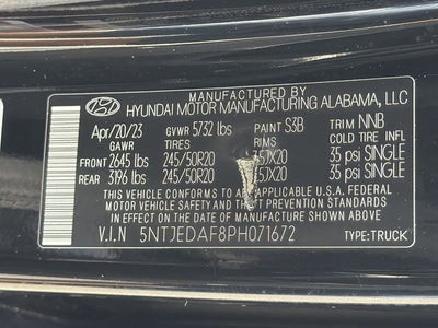2023 Hyundai SANTA CRUZ Limited