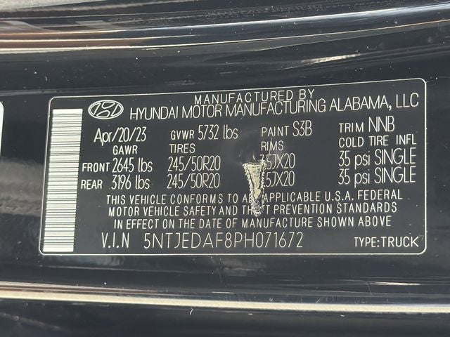 2023 Hyundai SANTA CRUZ Limited