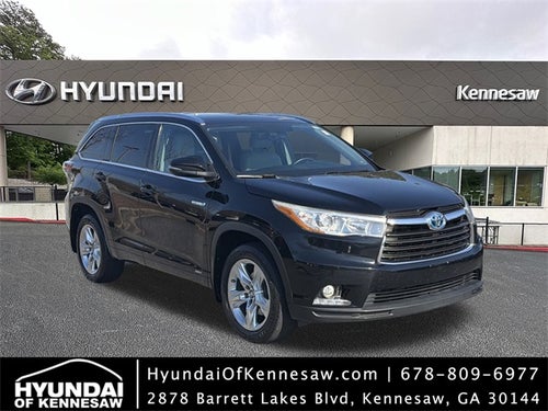 2016 Toyota Highlander Hybrid Limited