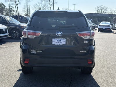 2016 Toyota Highlander Hybrid Limited