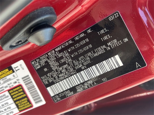 2022 Toyota Highlander XLE