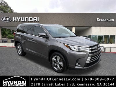 2018 Toyota Highlander Limited Platinum