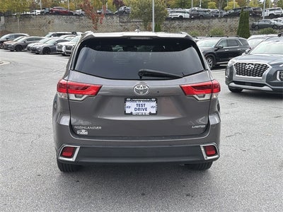 2018 Toyota Highlander Limited Platinum