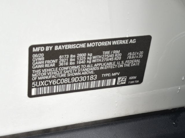 2020 BMW X6 xDrive40i