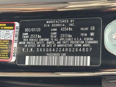 2024 Kia K5 GT-Line
