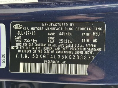 2019 Kia Optima S