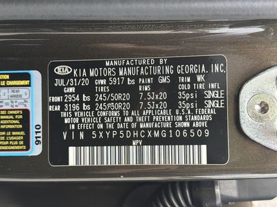 2021 Kia Telluride SX
