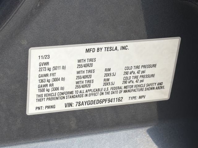 2023 Tesla Model Y Standard Range