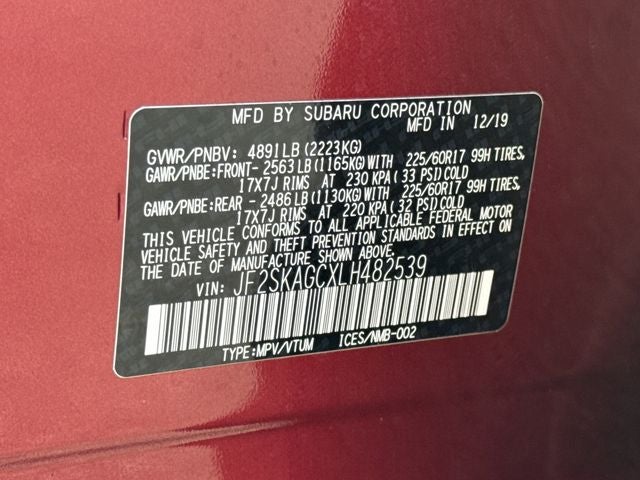 2020 Subaru Forester Premium