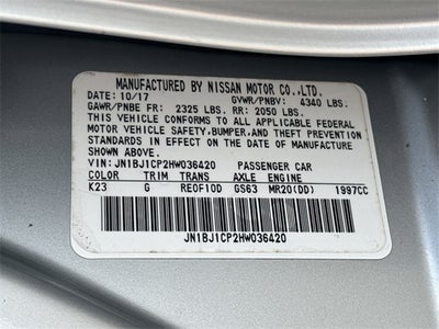 2017 Nissan Rogue Sport SL