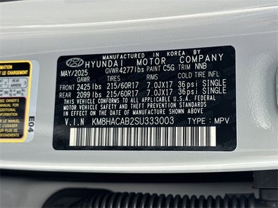 2025 Hyundai KONA SE