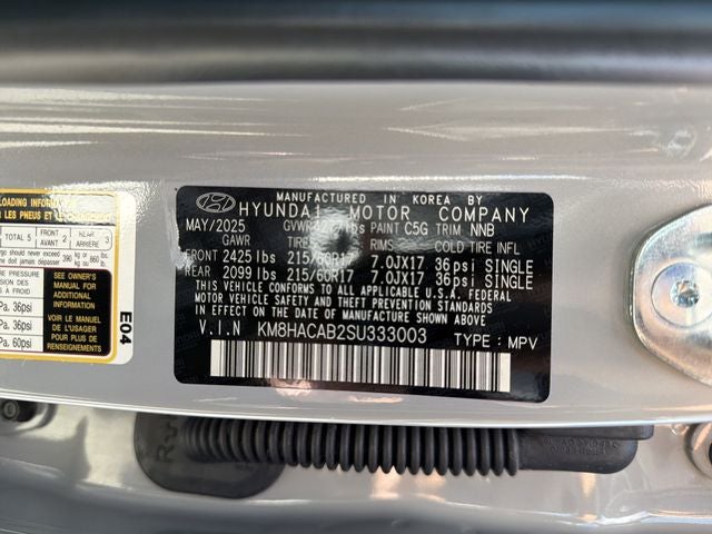 2025 Hyundai KONA SE