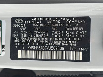 2027 Hyundai KONA SEL Sport FWD