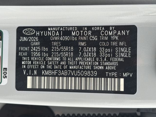 2027 Hyundai KONA SEL Sport FWD