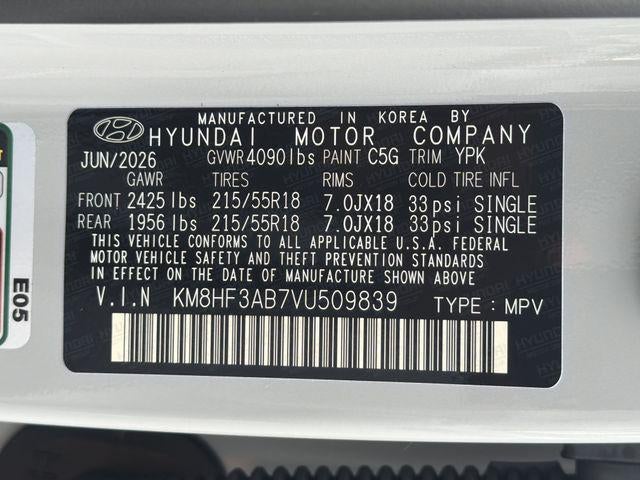 2027 Hyundai KONA SEL Sport FWD