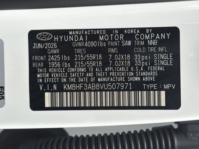 2027 Hyundai KONA SEL Sport FWD