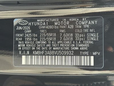 2027 Hyundai KONA SEL Sport FWD