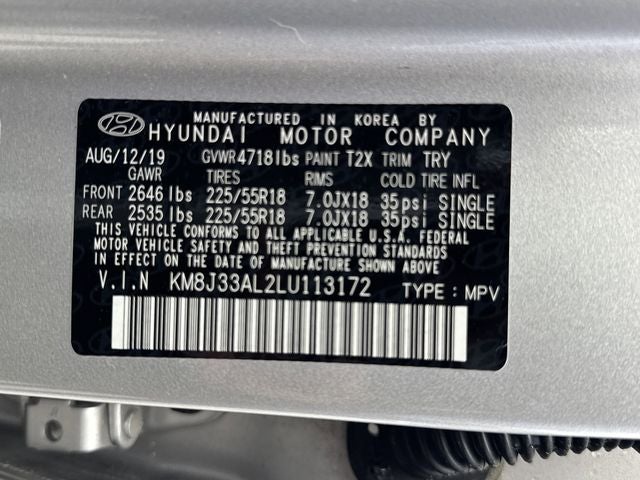 2020 Hyundai TUCSON Ultimate