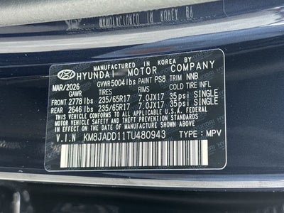 2026 Hyundai TUCSON HYBRID Blue