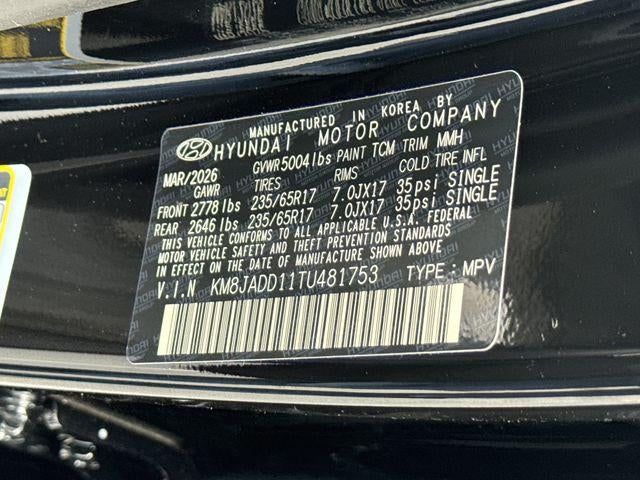 2026 Hyundai TUCSON HYBRID Blue