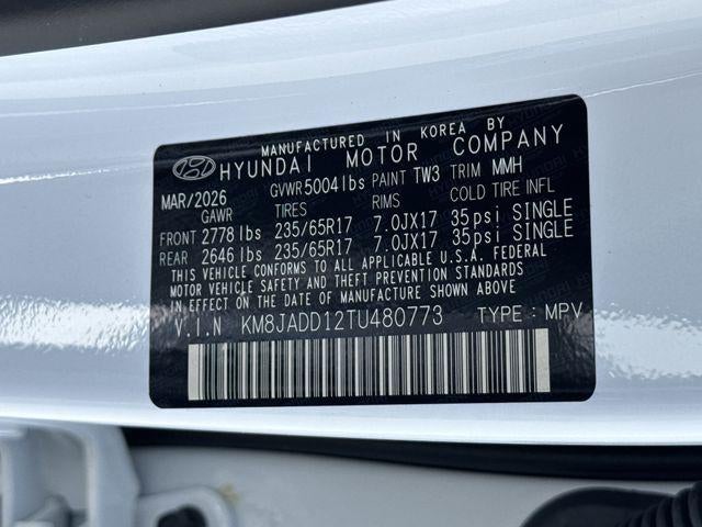 2026 Hyundai TUCSON HYBRID Blue