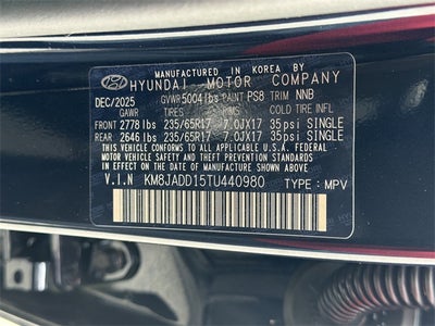 2026 Hyundai TUCSON HYBRID Blue