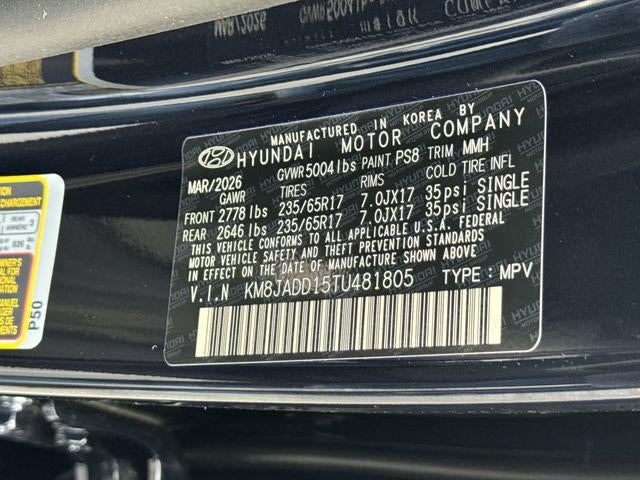 2026 Hyundai TUCSON HYBRID Blue