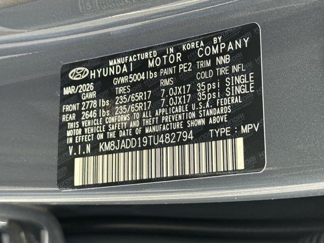 2026 Hyundai TUCSON HYBRID Blue