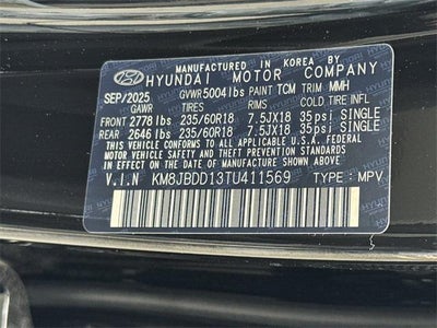 2026 Hyundai TUCSON HYBRID SEL AWD