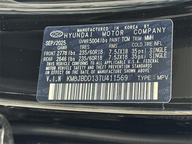 2026 Hyundai TUCSON HYBRID SEL AWD