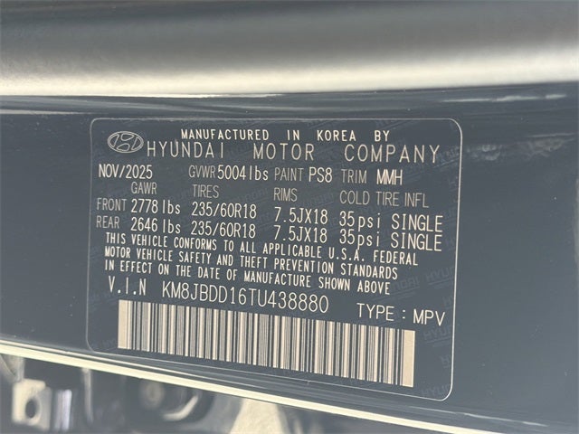 2026 Hyundai TUCSON HYBRID SEL AWD