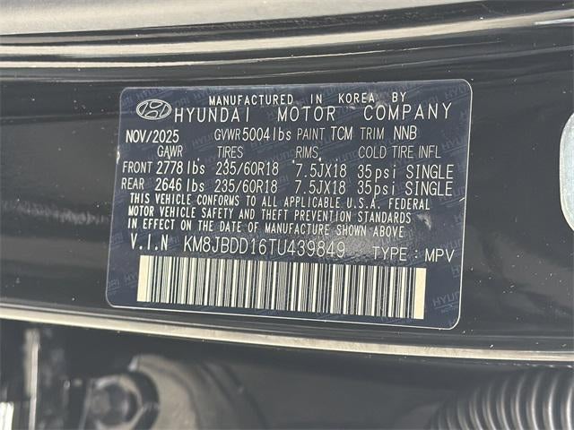 2026 Hyundai TUCSON HYBRID SEL AWD