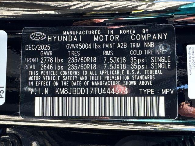 2026 Hyundai TUCSON HYBRID SEL AWD