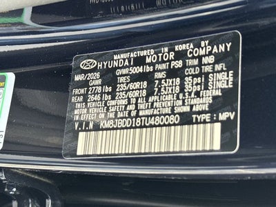 2026 Hyundai TUCSON HYBRID SEL AWD