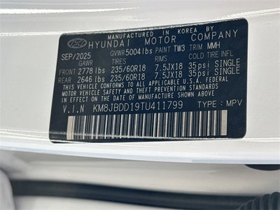 2026 Hyundai TUCSON HYBRID SEL AWD