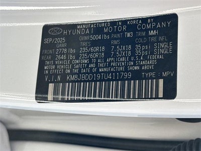 2026 Hyundai TUCSON HYBRID SEL AWD