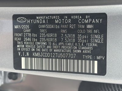 2026 Hyundai TUCSON HYBRID SEL Convenience