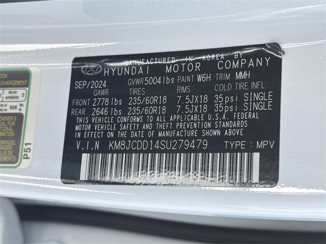 2025 Hyundai TUCSON HYBRID SEL Convenience