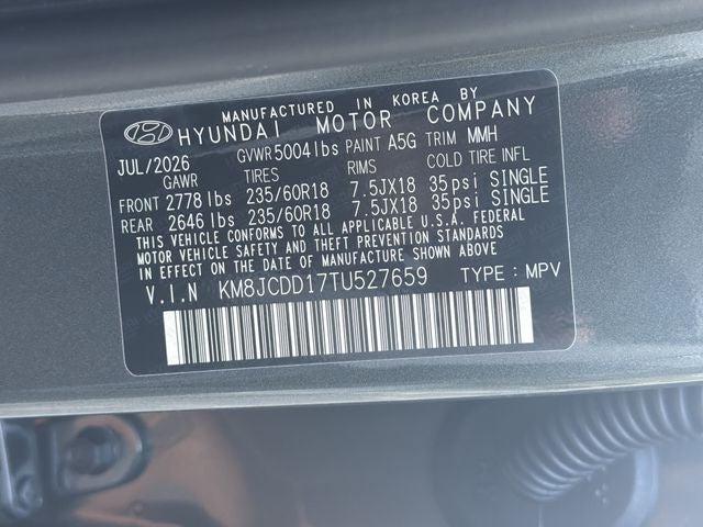 2026 Hyundai TUCSON HYBRID SEL Convenience